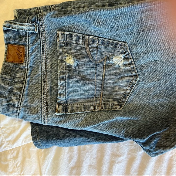 American eagle jeans distressed woman’s size 2 - Picture 8 of 9